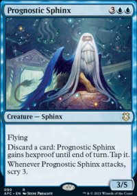 Prognostic Sphinx - D&D Forgotten Realms Commander Decks