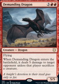 Demanding Dragon - D&D Forgotten Realms Commander Decks