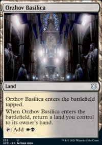Orzhov Basilica - D&D Forgotten Realms Commander Decks
