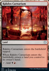 Rakdos Carnarium - D&D Forgotten Realms Commander Decks
