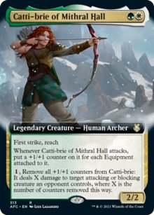 Catti-brie of Mithral Hall 2 - D&D Forgotten Realms Commander Decks
