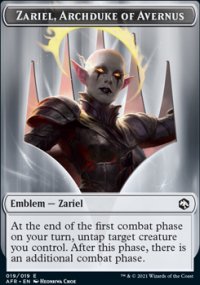 Emblem Zariel, Archduke of Avernus - Dungeons & Dragons: Adventures in the Forgotten Realms