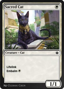 Sacred Cat - Amonkhet Remastered