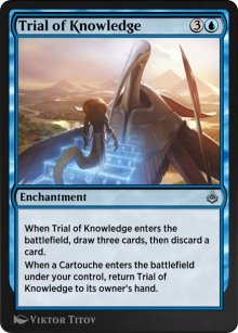 Trial of Knowledge - Amonkhet Remastered
