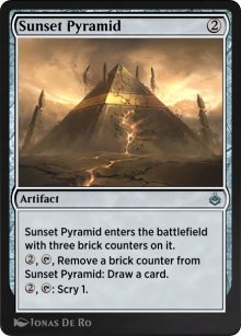 Sunset Pyramid - Amonkhet Remastered