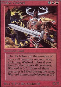 Keldon Warlord - Limited (Alpha)