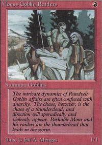 Mons’s Goblin Raiders - Limited (Alpha)