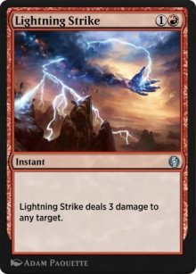 Lightning Strike - MTG Arena
