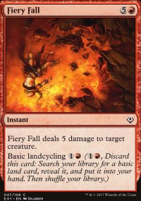 Fiery Fall - Archenemy: Nicol Bolas decks