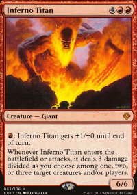Inferno Titan - Archenemy: Nicol Bolas decks