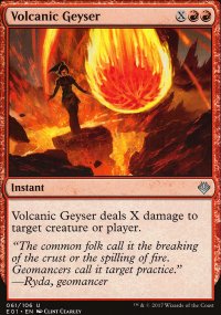 Volcanic Geyser - Archenemy: Nicol Bolas decks