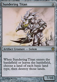 Sundering Titan - Archenemy - decks
