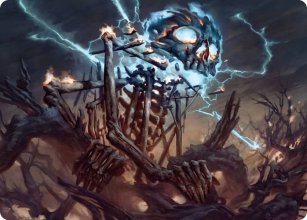 Lightning Skelemental - Art - Modern Horizons - Art Series