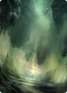 Swamp - Art 1 - Zendikar Rising - Art Series