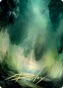 Swamp - Art 2 - Zendikar Rising - Art Series