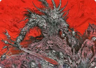 Varragoth, Bloodsky Sire - Art 1 - Kaldheim - Art Series