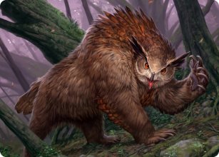 Owlbear - Art 1 - D&D Forgotten Realms - Art Series