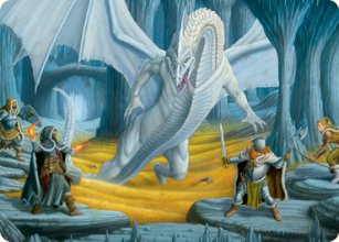Cave of the Frost Dragon - Art 1 - D&D Forgotten Realms - Art Series