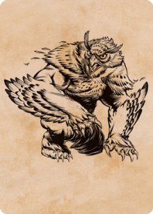 Owlbear - Art 3 - D&D Forgotten Realms - Art Series
