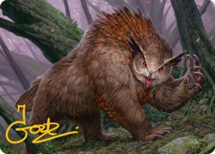 Owlbear - Art 2 - D&D Forgotten Realms - Art Series