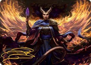 Farideh, Devil's Chosen - Art 2 - D&D Forgotten Realms - Art Series