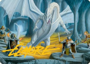 Cave of the Frost Dragon - Art 2 - D&D Forgotten Realms - Art Series