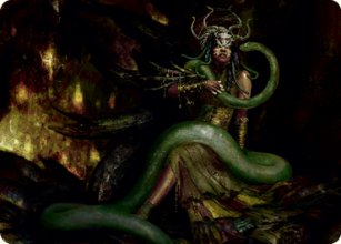 Saryth, the Viper's Fang - Art 1 - Innistrad: Midnight Hunt - Art Series