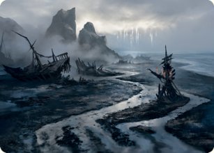 Shipwreck Marsh - Art 1 - Innistrad: Midnight Hunt - Art Series