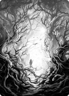 Forest - Art 3 - Innistrad: Midnight Hunt - Art Series