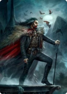 Dracula, Blood Immortal - Art 1 - Innistrad: Crimson Vow - Art Series