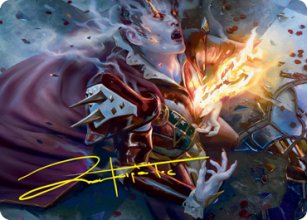 Flame-Blessed Bolt - Art 2 - Innistrad: Crimson Vow - Art Series