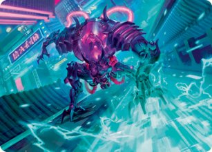 Surgehacker Mech - Art 1 - Kamigawa: Neon Dynasty - Art Series