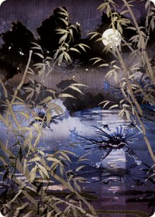 Swamp - Art 1 - Kamigawa: Neon Dynasty - Art Series
