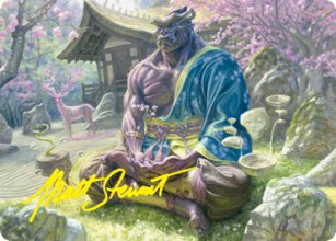 Kosei, Penitent Warlord - Art 2 - Kamigawa: Neon Dynasty - Art Series