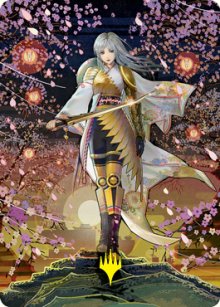The Wandering Emperor - Art 4 - Kamigawa: Neon Dynasty - Art Series