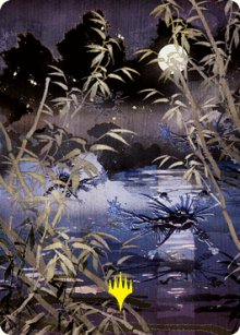 Swamp - Art 2 - Kamigawa: Neon Dynasty - Art Series