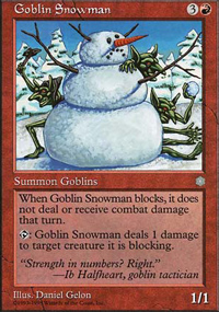 Goblin Snowman - Anthologies