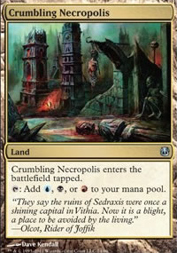 Crumbling Necropolis - Ajani vs. Nicol Bolas