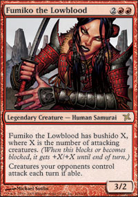 Fumiko the Lowblood - Betrayers of Kamigawa