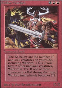 Keldon Warlord - Limited (Beta)