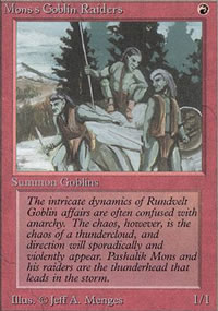 Mons's Goblin Raiders - Limited (Beta)