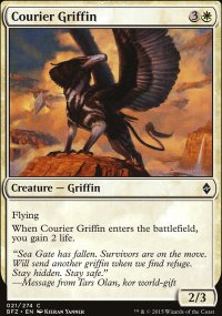 Courier Griffin - Battle for Zendikar