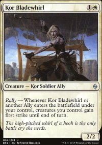 Kor Bladewhirl - Battle for Zendikar