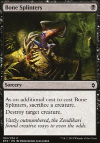 Bone Splinters - Battle for Zendikar