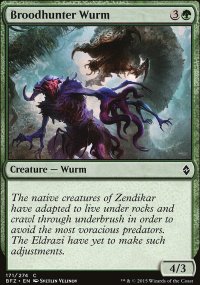 Broodhunter Wurm - Battle for Zendikar