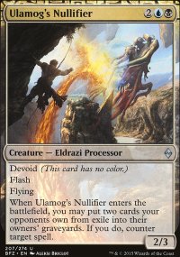 Ulamog's Nullifier - Battle for Zendikar