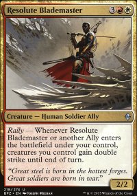 Resolute Blademaster - Battle for Zendikar