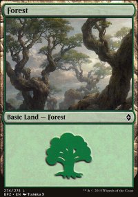 Forest 10 - Battle for Zendikar