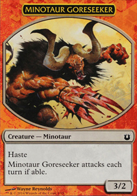 Minotaur Goreseeker - Born of the Gods Challenge Deck : Battle the Horde