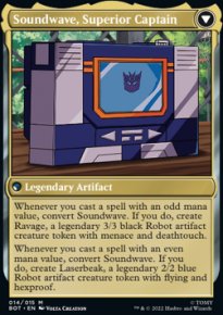 Soundwave, Superior Captain 1 - Transformers
